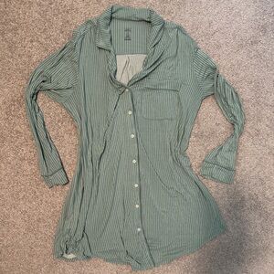 Soft and flirty pajama dress